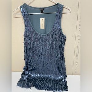 Ann Taylor Sequin Tank Top